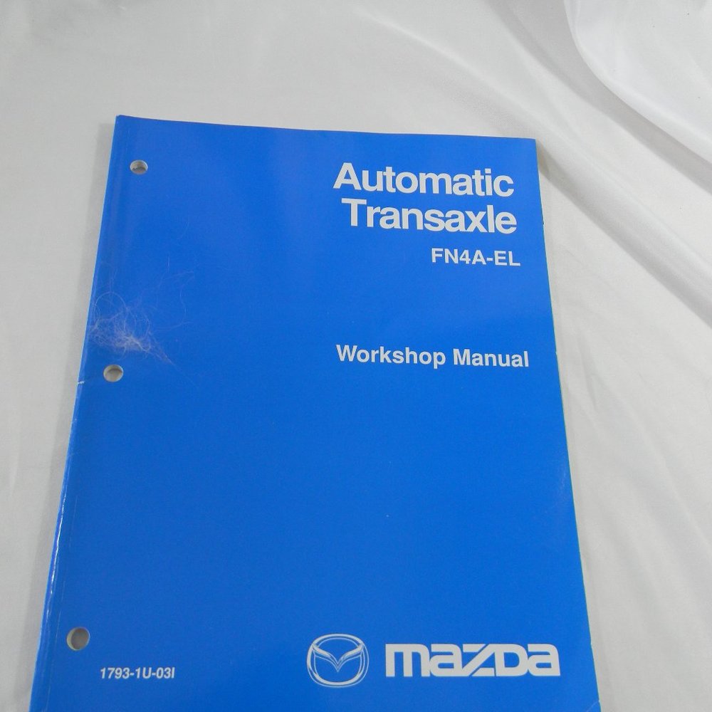2003 Mazda Automatic Transaxle Workshop Manual